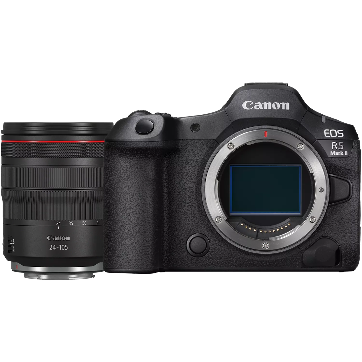 Canon EOS R5 Mark II Mirrorless Camera + RF 24-105mm F4l IS USM Lens