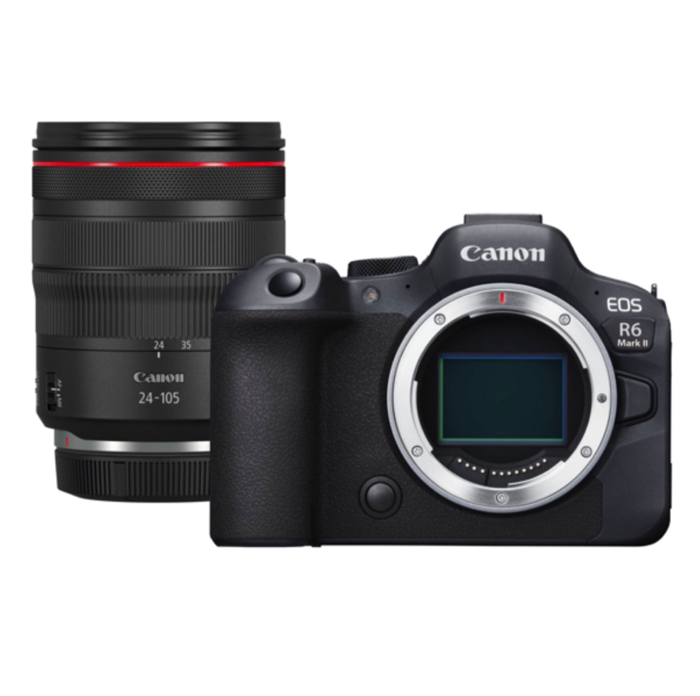 Canon EOS R6 Mark II Mirrorless Camera With RF 24-105mm F4l IS USM Lens Kit