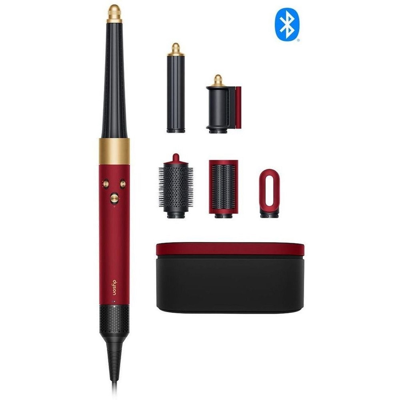 Dyson Airwrap I.D.™ Multi-Styler And Dryer Straight+Wavy (Red Velvet/Gold)