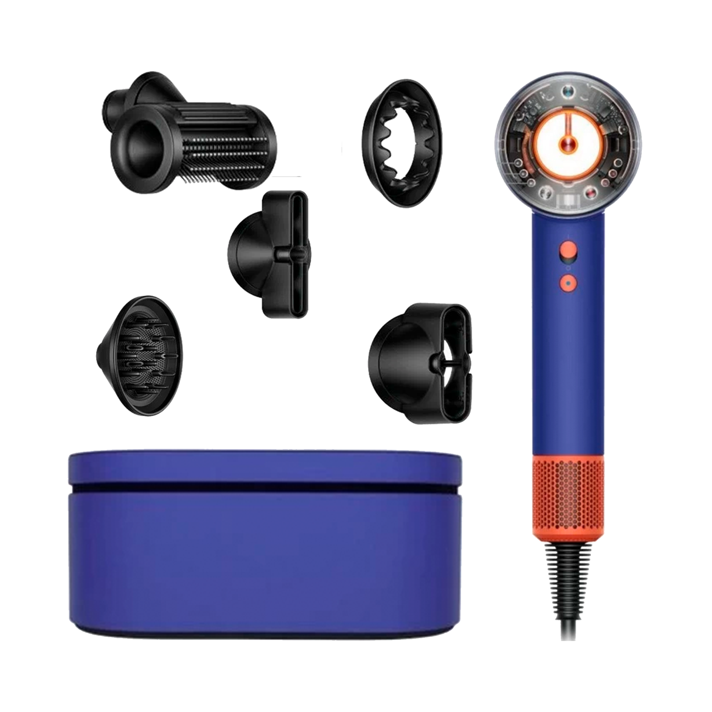 Dyson Supersonic Nural™ Straight+Wavy (Vinca Blue/Topaz)