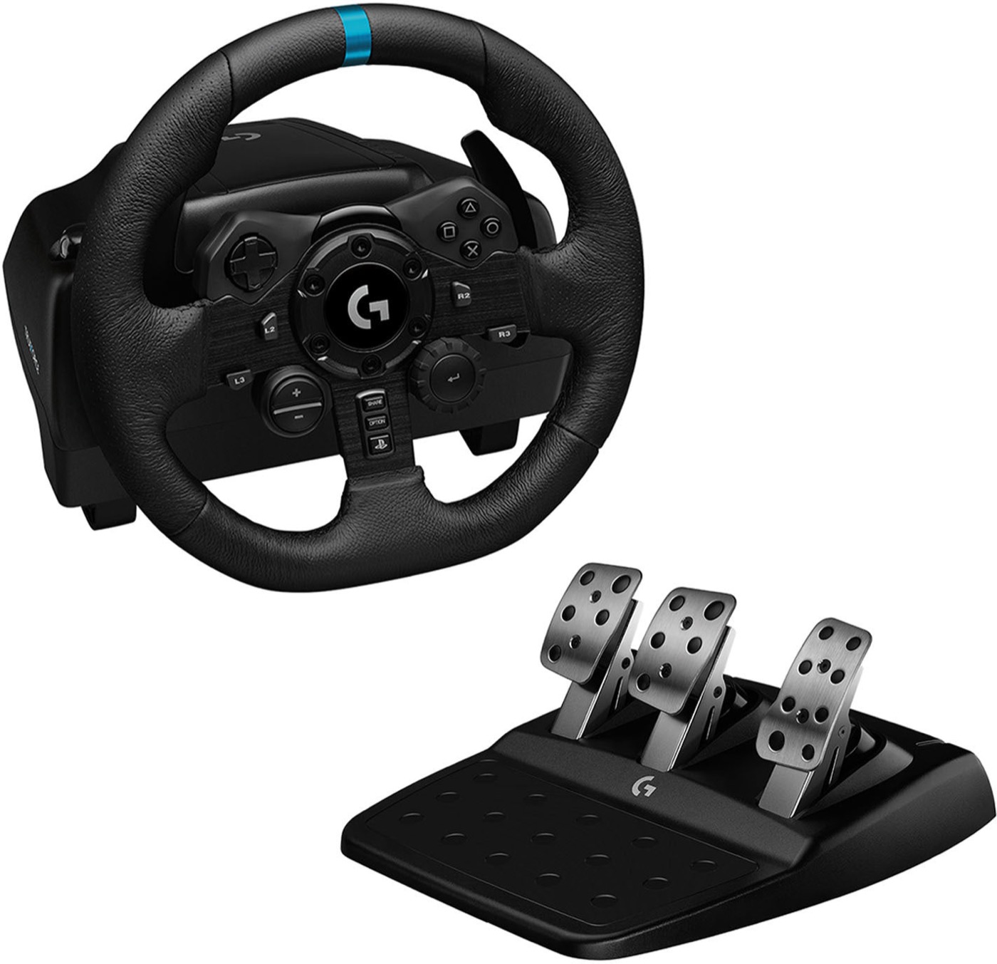 Logitech G923 Trueforce Racing Wheel And Pedals For Playstation (Ps5/4/3) & PC