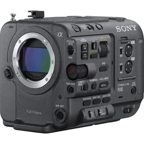 Sony Fx6 Cinema Line Camera Body